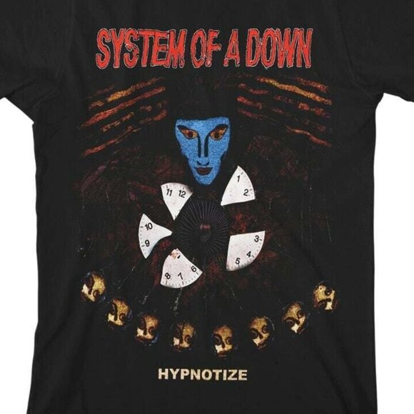 System Of A Down Hypnotize Graphic T-Shirt Rock Band Music Fan Concert Merch Tee - Picture 2 of 5